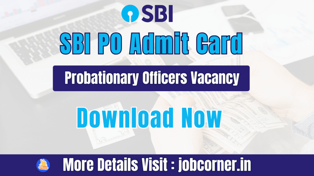 SBI PO Mains Admit Card